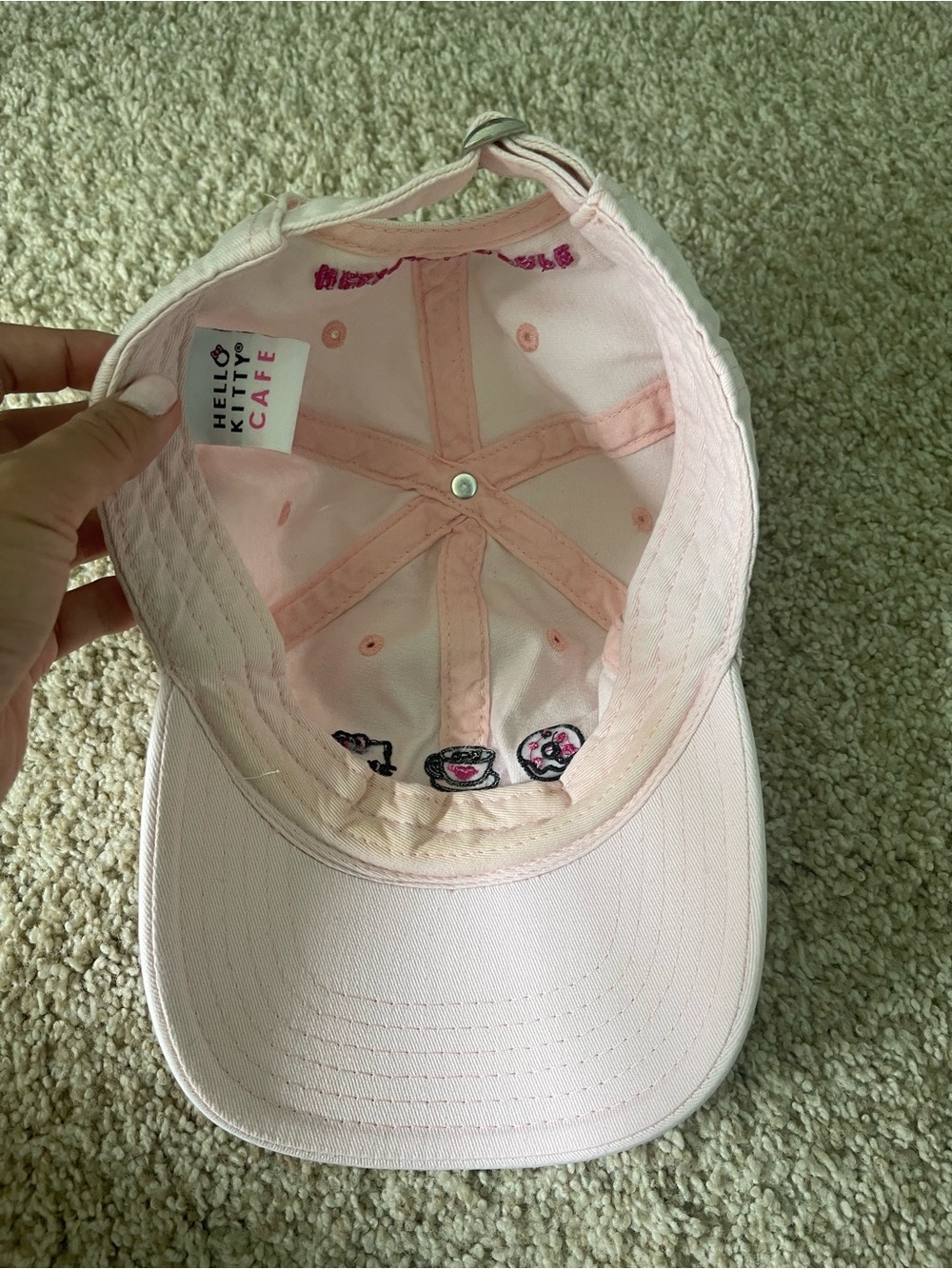 Hello Kitty cafe hat- used - Picture 2 of 5